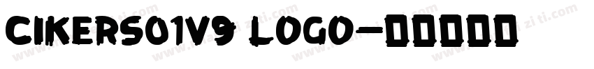 cikers01v9 logo字体转换